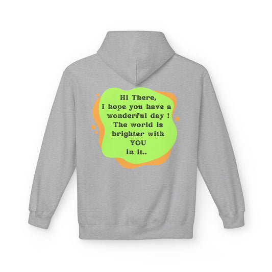 The World Is Brighter - Softstyle Unisex Hoodie