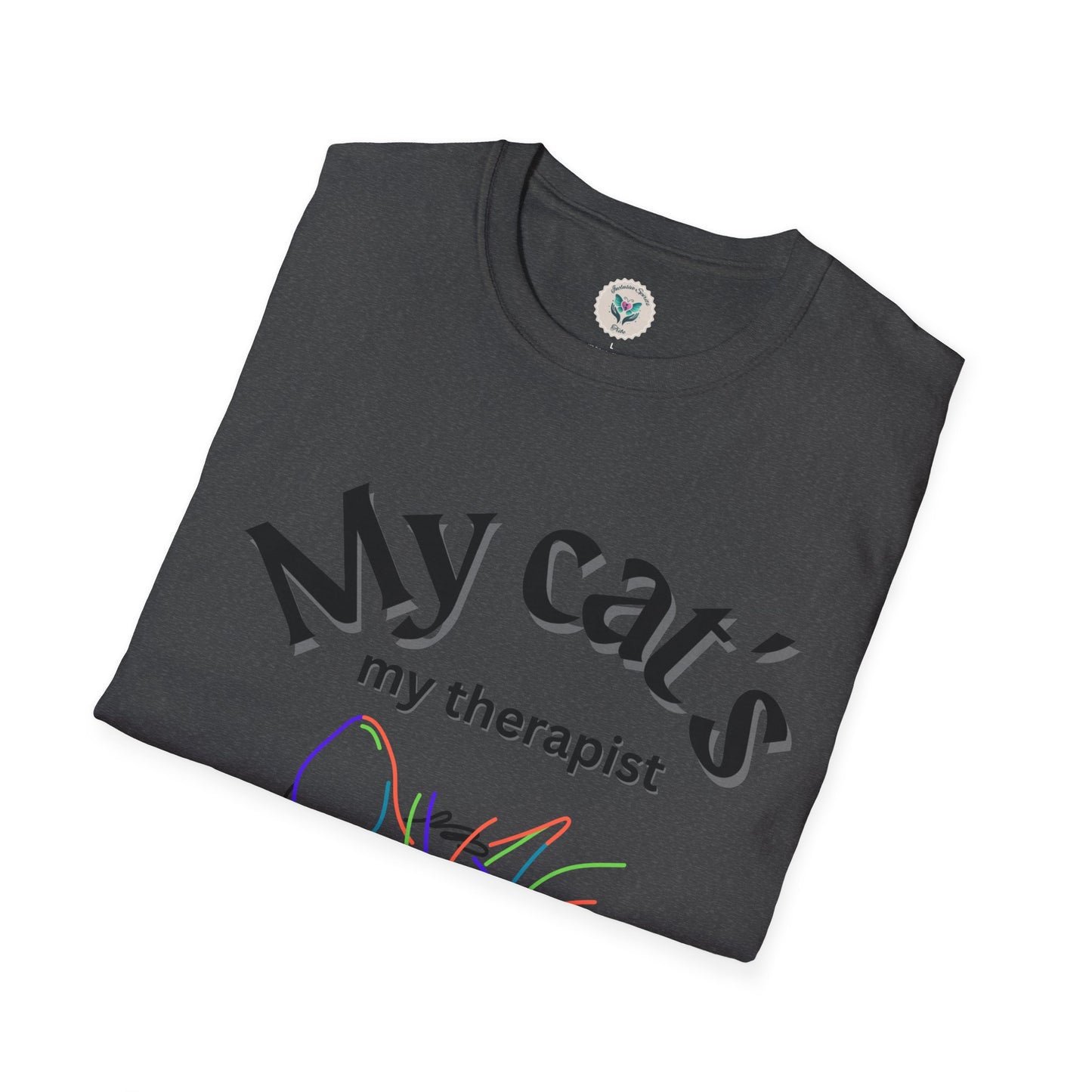 Therapist Cat Softstyle T-Shirt