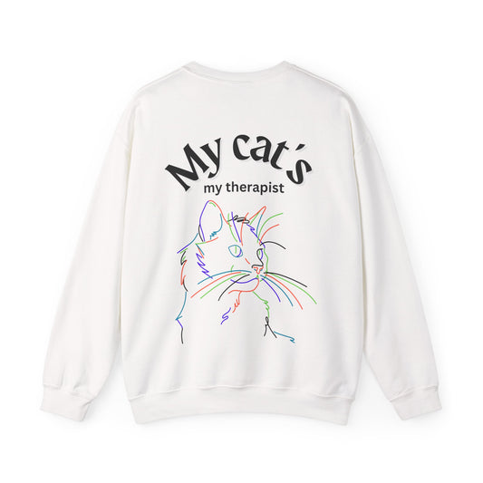 My Cat's My Therapist Sweatshirt