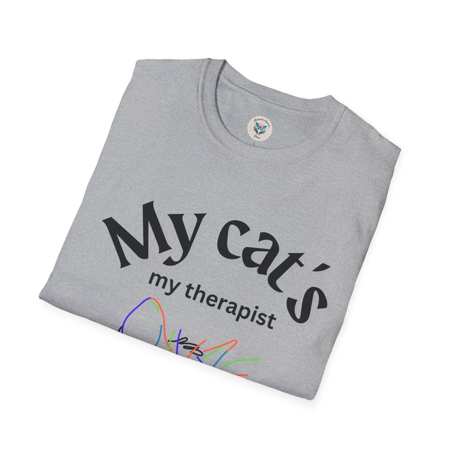 Therapist Cat Softstyle T-Shirt