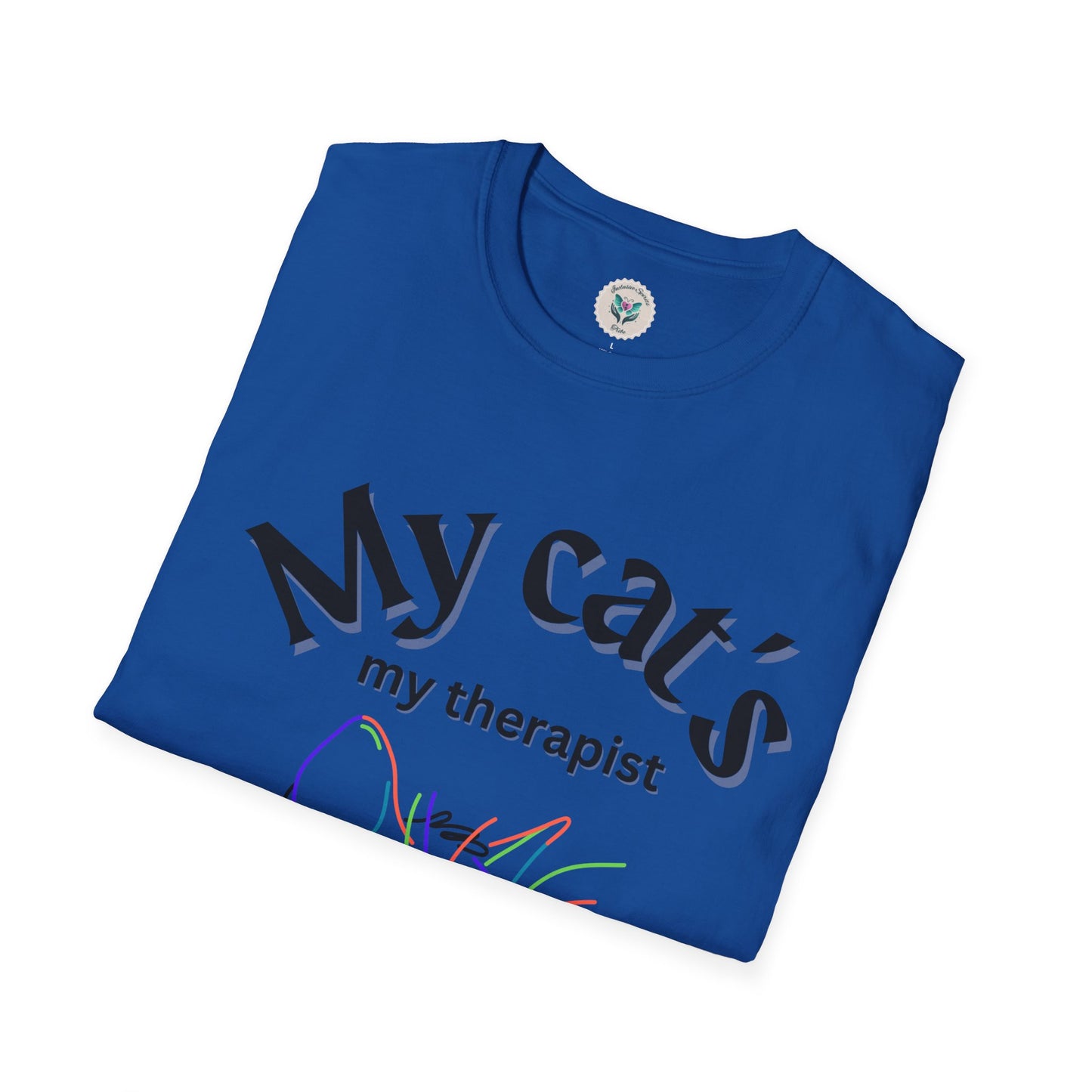 Therapist Cat Softstyle T-Shirt