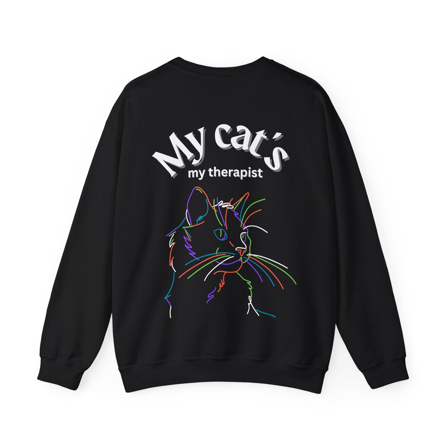 My Cat's My Therapist Sweatshirt