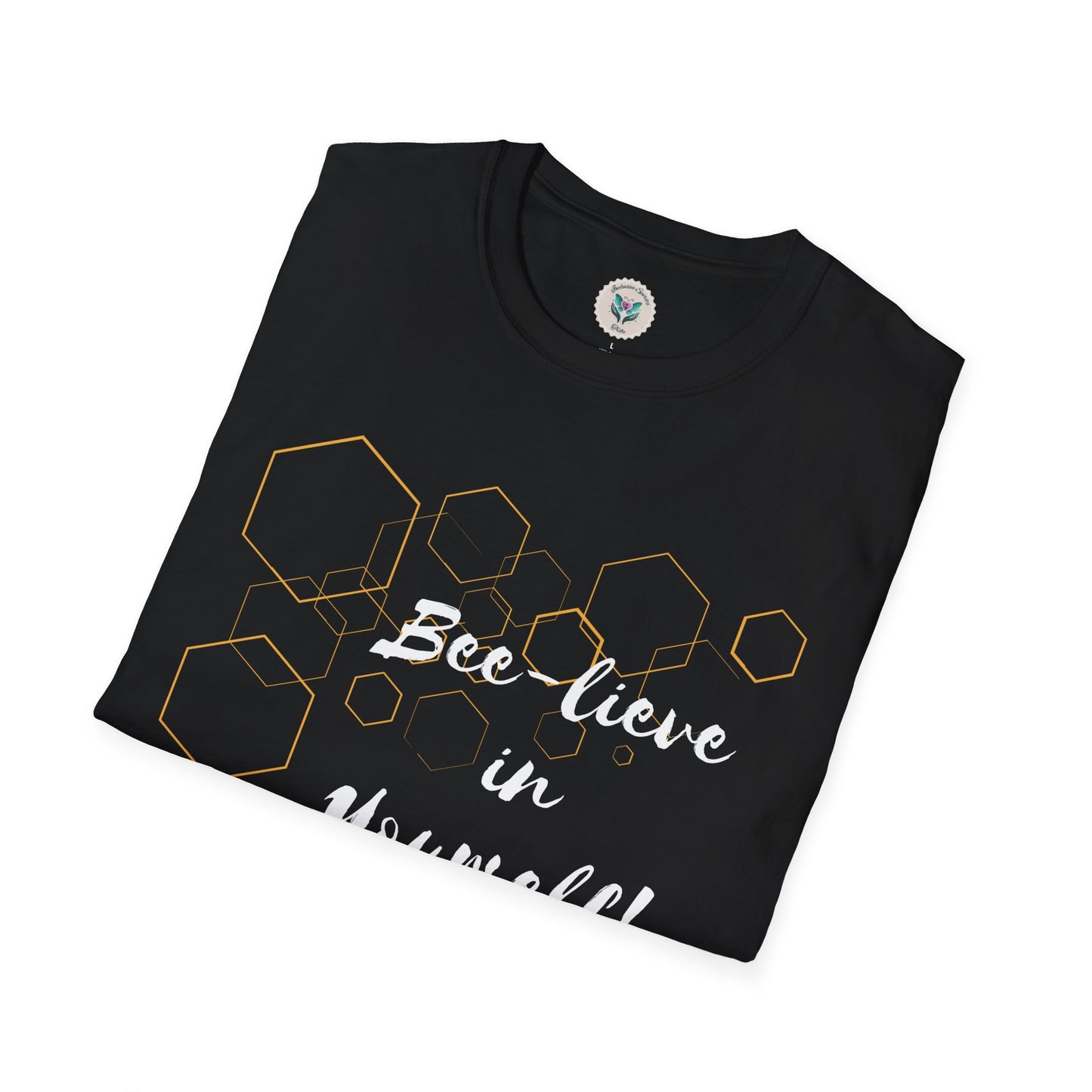 Bee-Lieve in Yourself Unisex Softstyle T-Shirt.