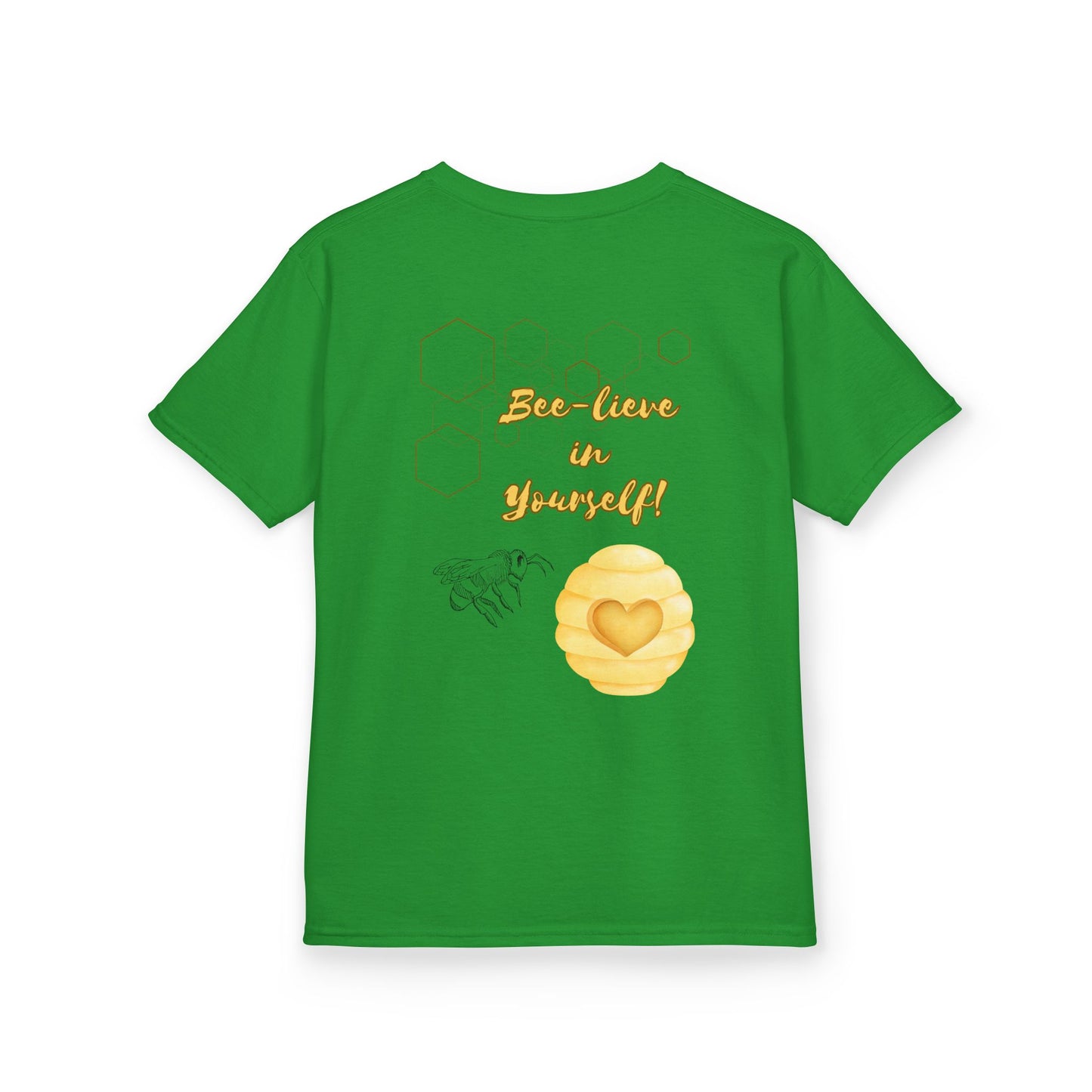 'Bee-Lieve in Yourself' - Children's Motivational T-Shirt -