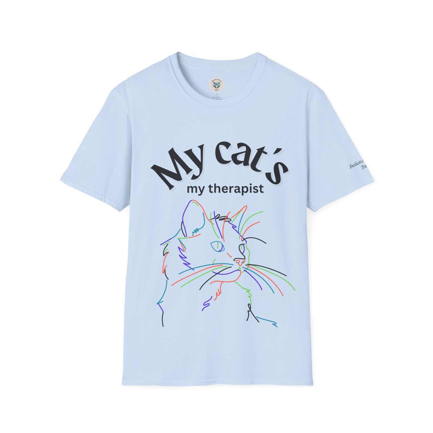 Therapist Cat Softstyle T-Shirt