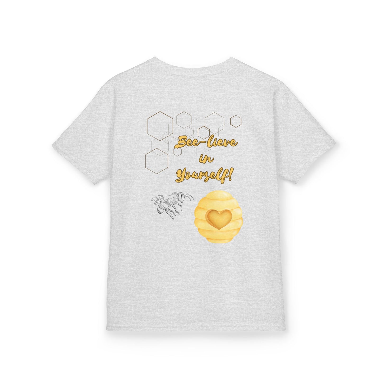 'Bee-Lieve in Yourself' - Children's Motivational T-Shirt -