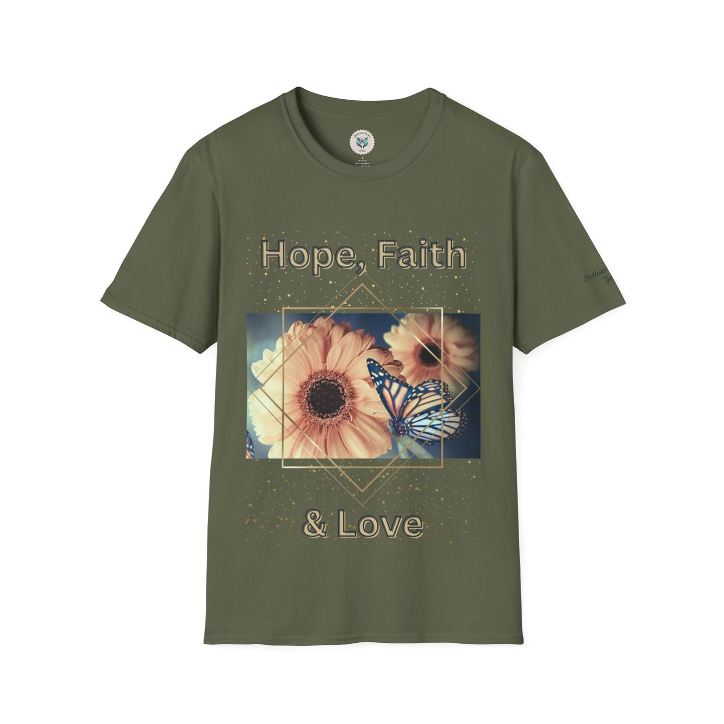 Hope, Faith & Love T-Shirt