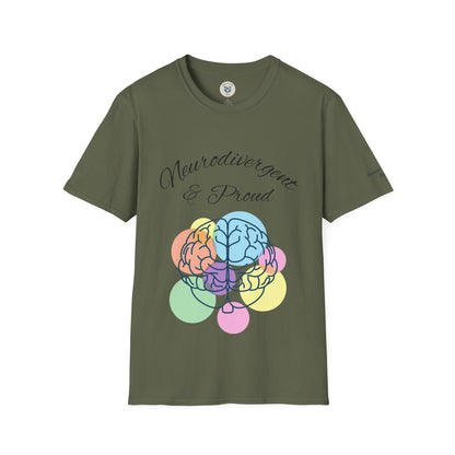Neurodivergent & Proud Softstyle T-Shirt