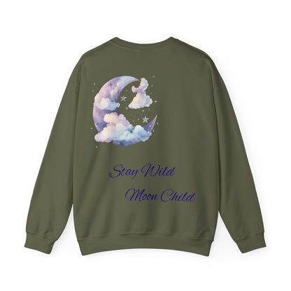 Stay Wild Moon Child Crewneck Sweatshirt