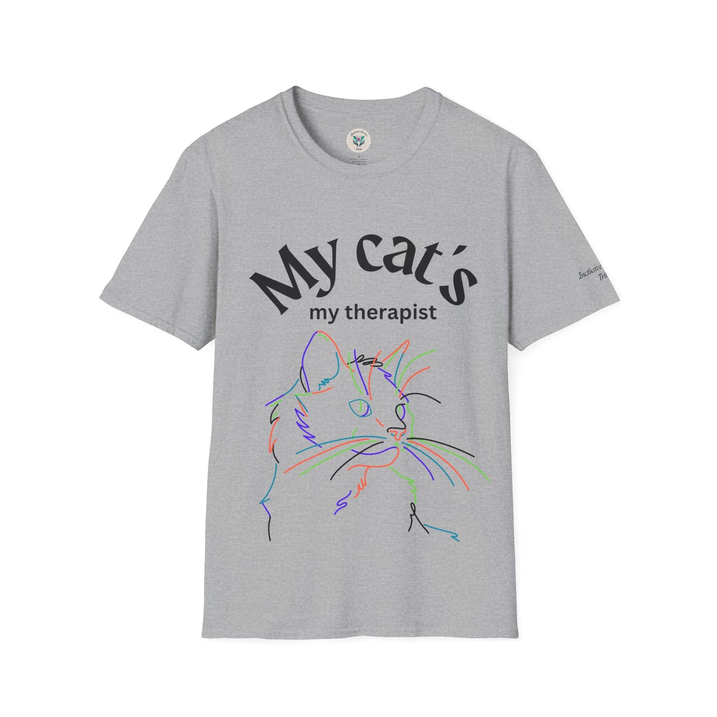 Therapist Cat Softstyle T-Shirt