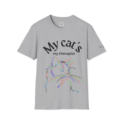 Therapist Cat Softstyle T-Shirt