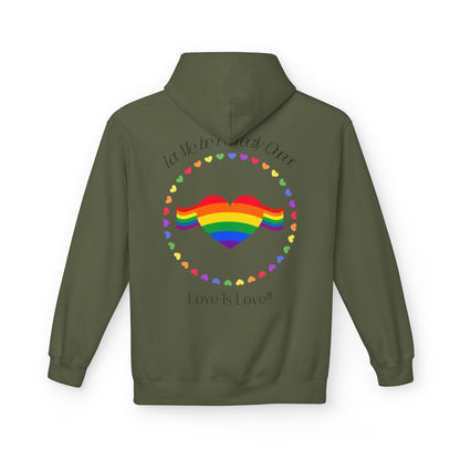 Let me be perfectly queer, love is love -  Hoodie