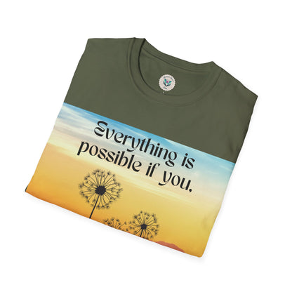 Everything is possible softstyle T-Shirt