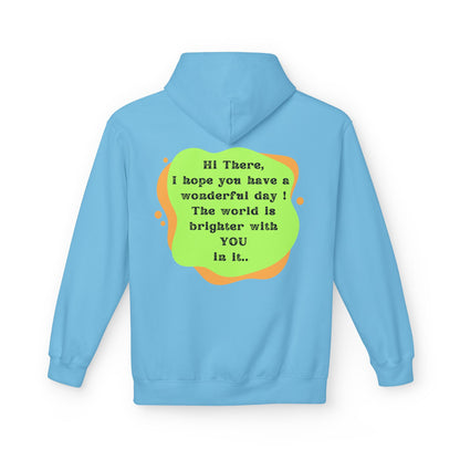 The World Is Brighter - Softstyle Unisex Hoodie