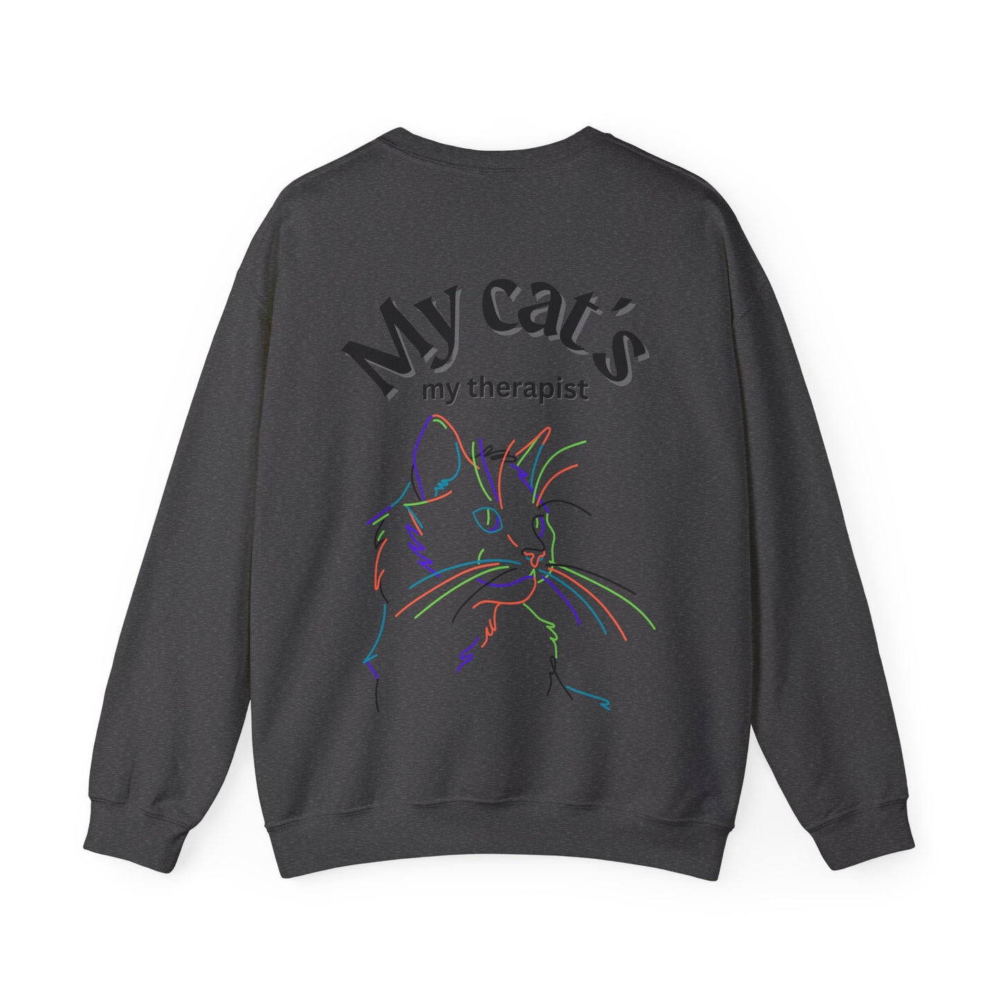 My Cat's My Therapist Sweatshirt