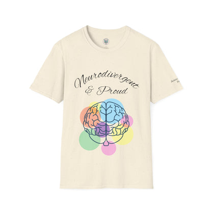 Neurodivergent & Proud Softstyle T-Shirt