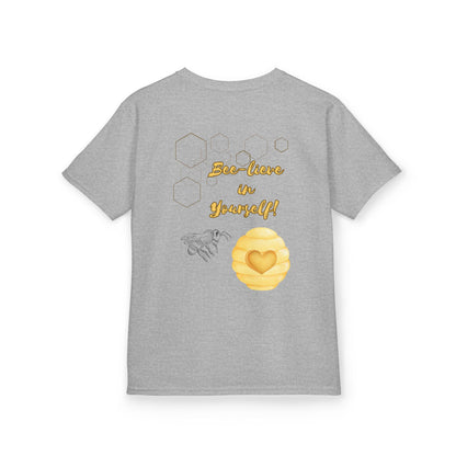 'Bee-Lieve in Yourself' - Children's Motivational T-Shirt -