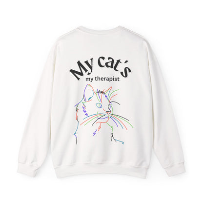 My Cat's My Therapist Sweatshirt