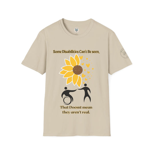 Some Disabilities Can't Be Seen Softstyle T-Shirt