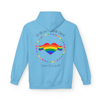 Let me be perfectly queer, love is love -  Hoodie