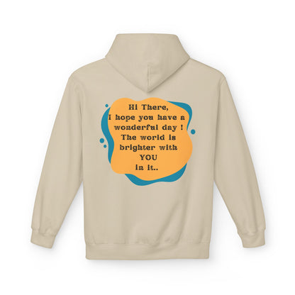 The World Is Brighter - Softstyle Unisex Hoodie