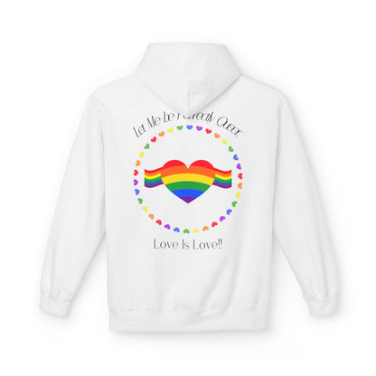 Let me be perfectly queer, love is love -  Hoodie