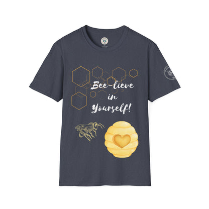 Bee-Lieve in Yourself Unisex Softstyle T-Shirt.