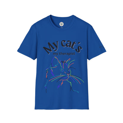 Therapist Cat Softstyle T-Shirt