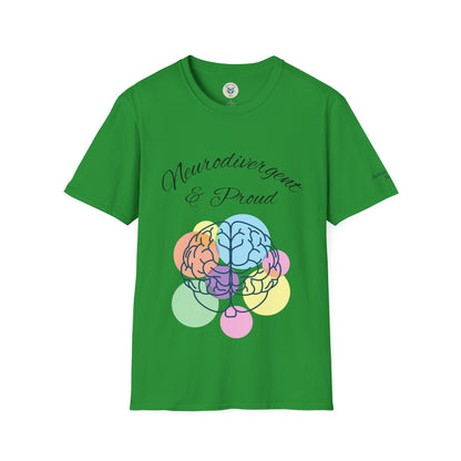 Neurodivergent & Proud Softstyle T-Shirt