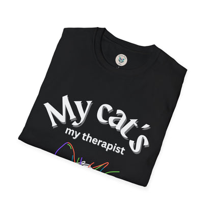 Therapist Cat Softstyle T-Shirt