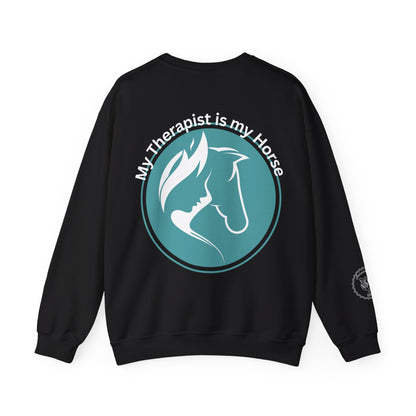 My Therapist Is My Horse Sweatshirt