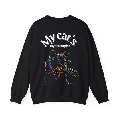 My Cat's My Therapist Sweatshirt