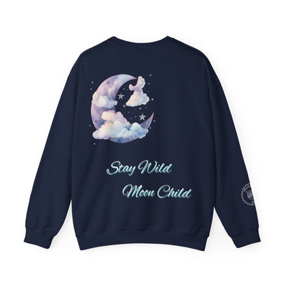 Stay Wild Moon Child Crewneck Sweatshirt
