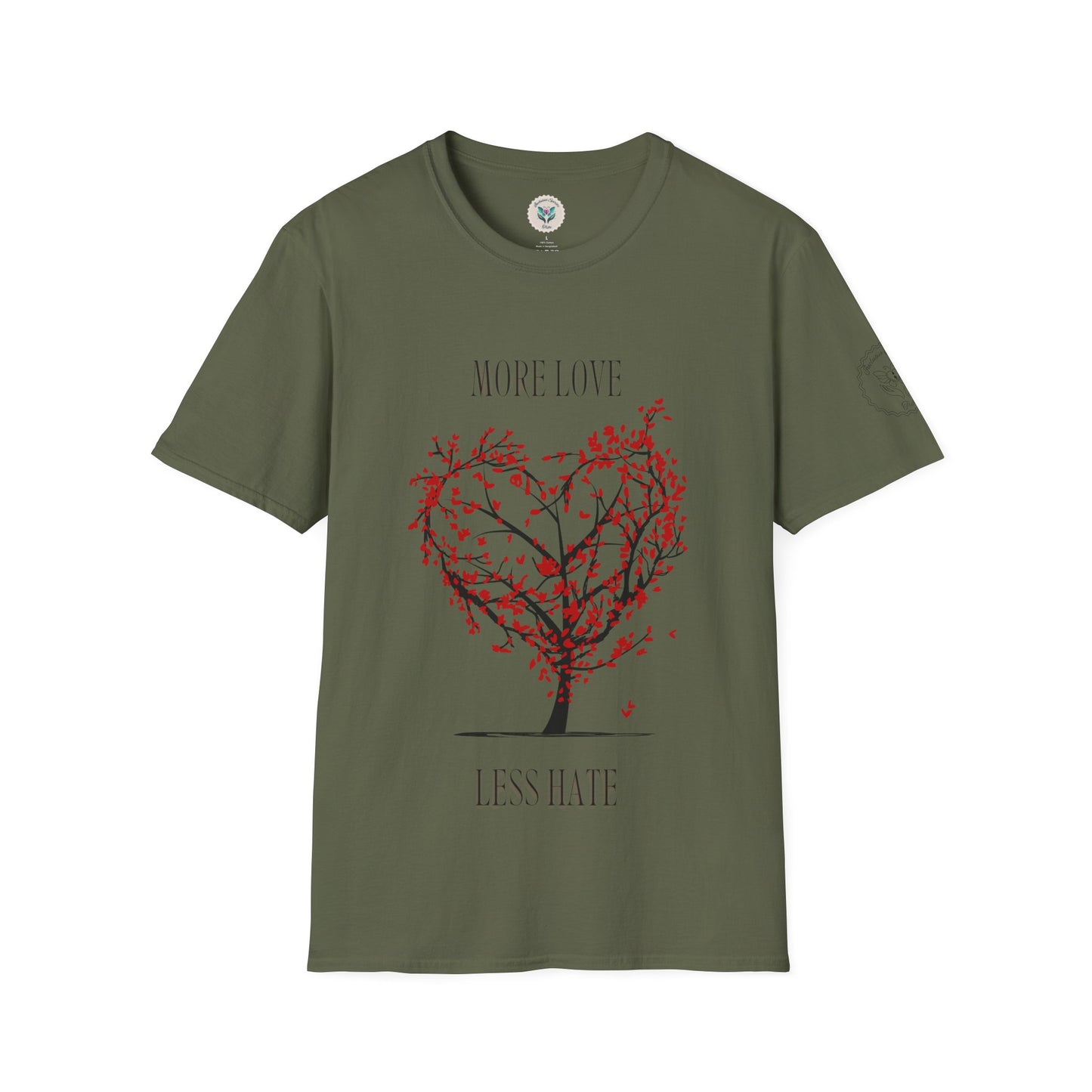 More Love Less Hate Softstyle T-Shirt