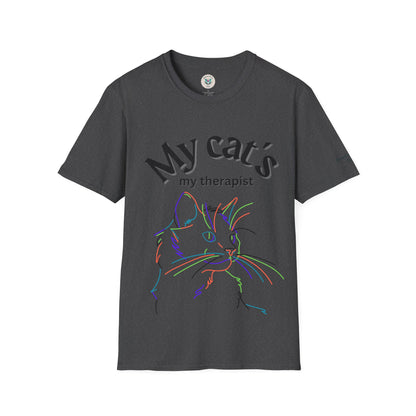 Therapist Cat Softstyle T-Shirt