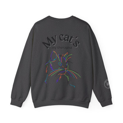My Cat's My Therapist Sweatshirt