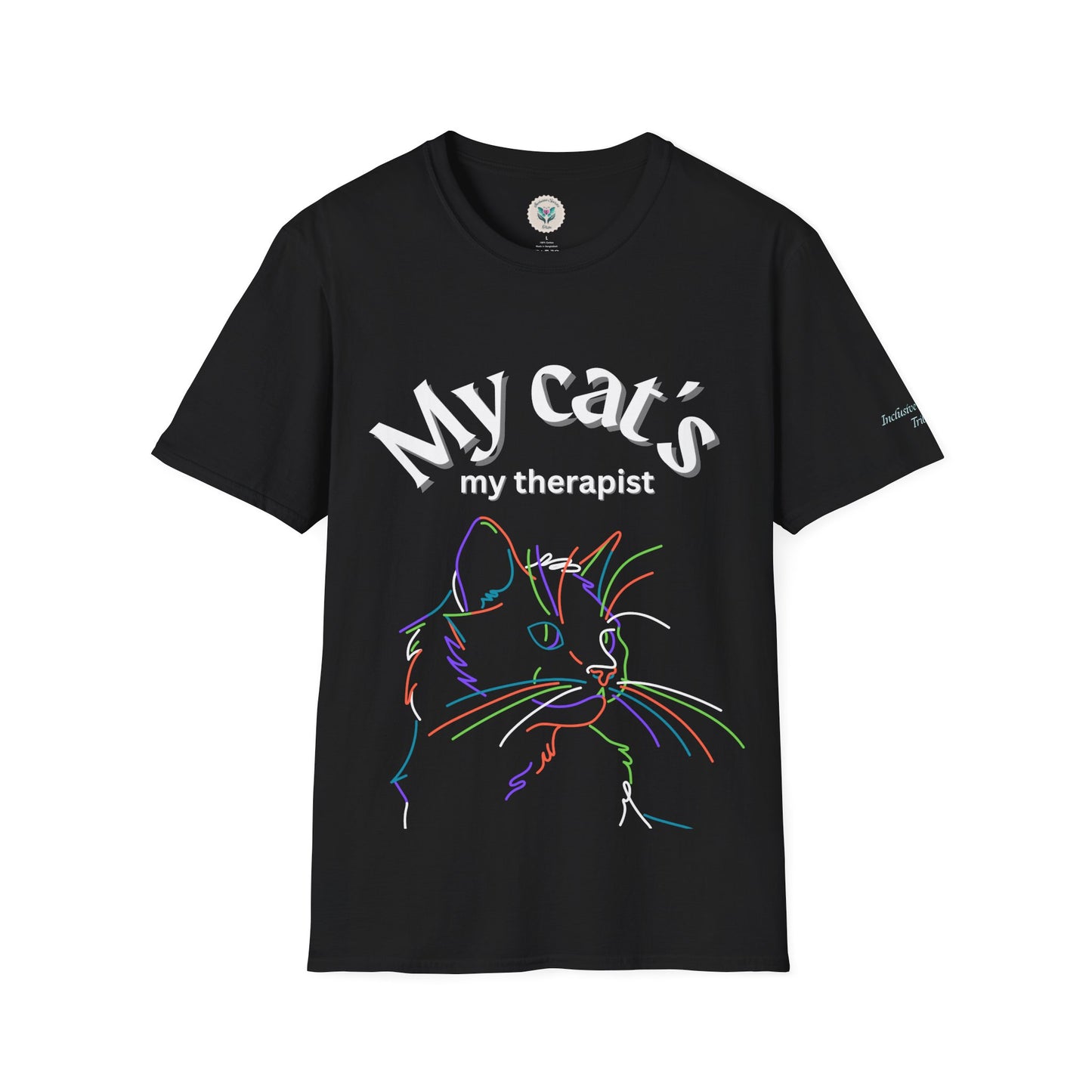 Therapist Cat Softstyle T-Shirt