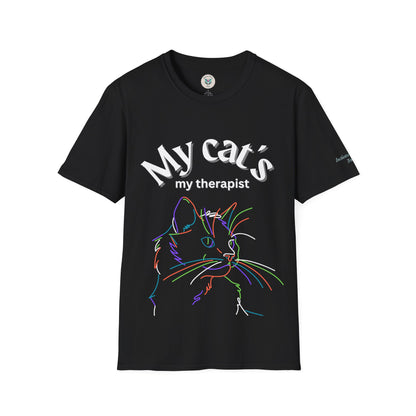 Therapist Cat Softstyle T-Shirt