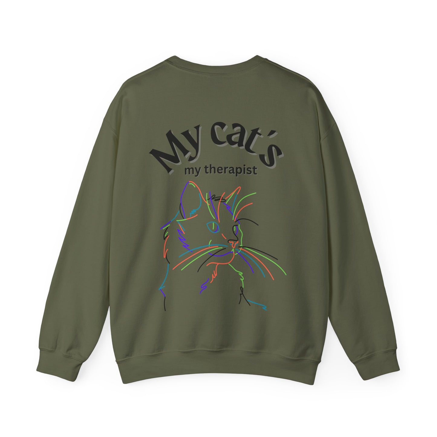 My Cat's My Therapist Sweatshirt