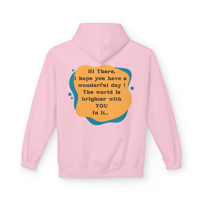 The World Is Brighter - Softstyle Unisex Hoodie