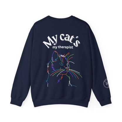 My Cat's My Therapist Sweatshirt