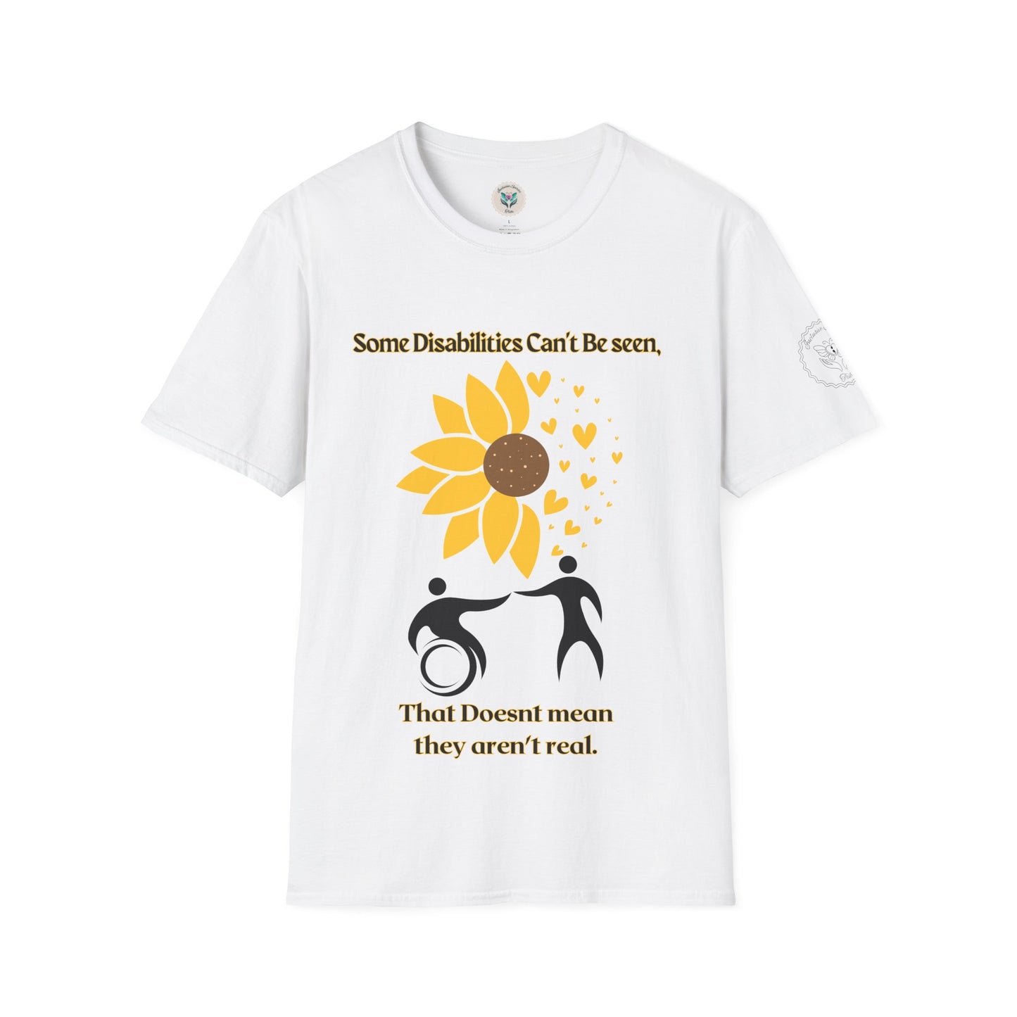 Some Disabilities Can't Be Seen Softstyle T-Shirt