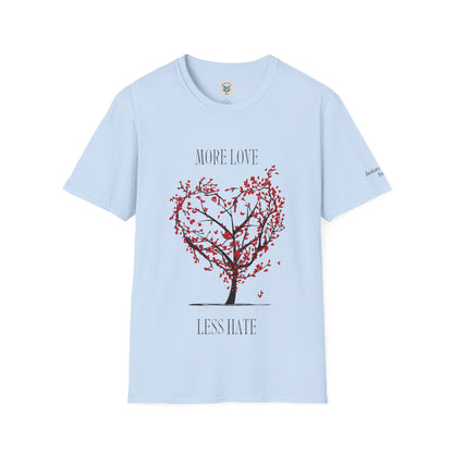 More Love Less Hate Softstyle T-Shirt