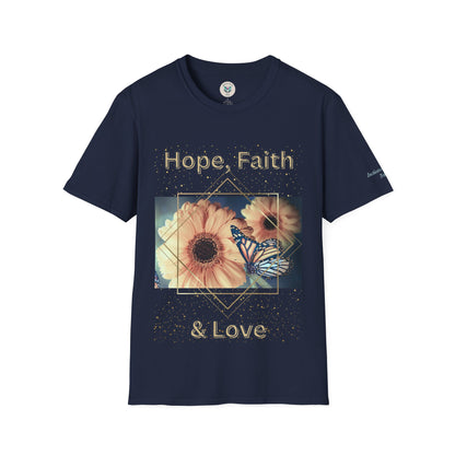 Hope, Faith & Love T-Shirt