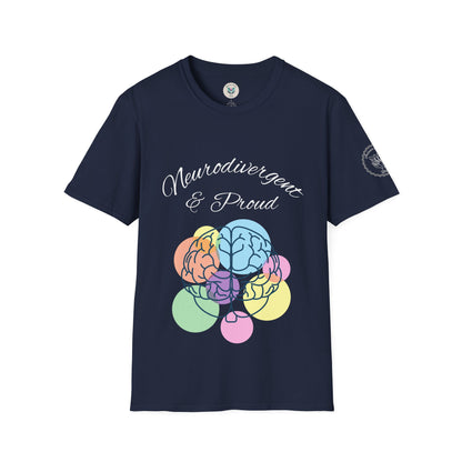 Neurodivergent & Proud Softstyle T-Shirt