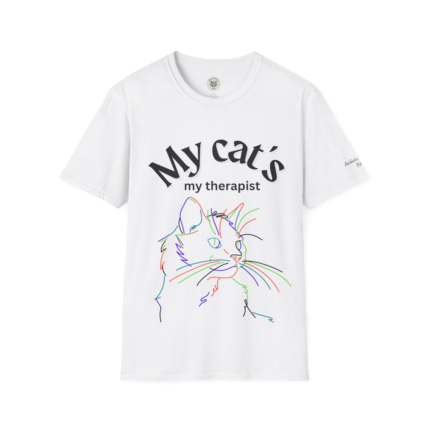 Therapist Cat Softstyle T-Shirt