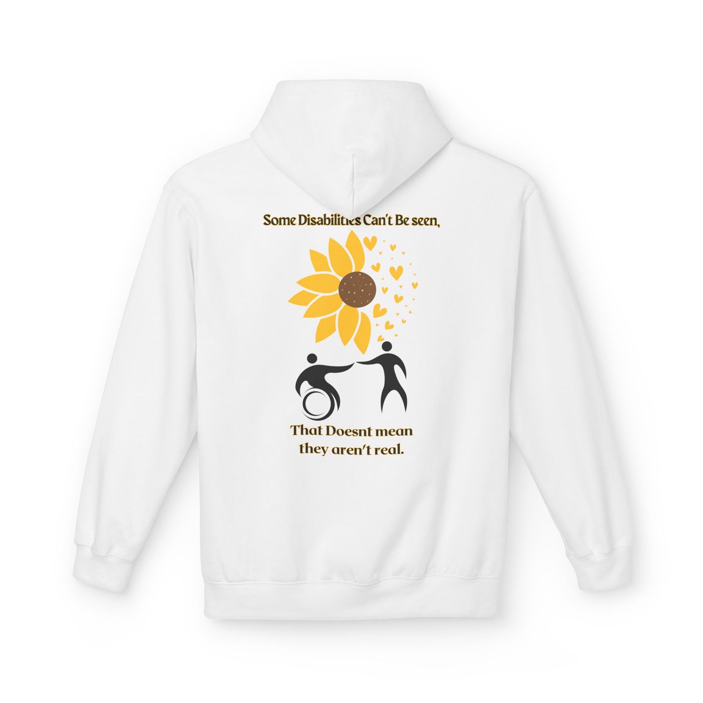 Disability Awareness Softstyle unisex Hoodie