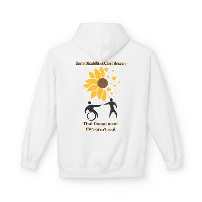 Disability Awareness Softstyle unisex Hoodie