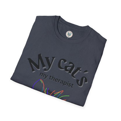 Therapist Cat Softstyle T-Shirt