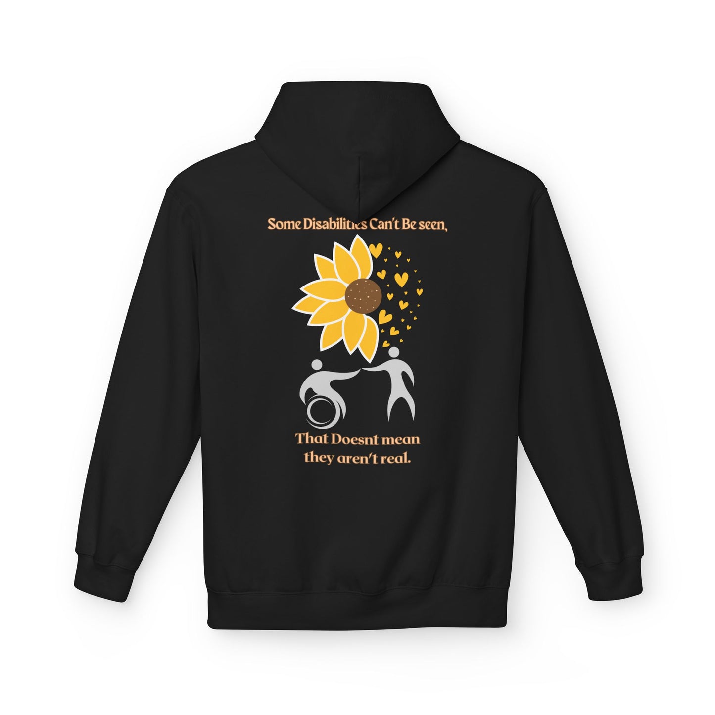 Disability Awareness Softstyle unisex Hoodie
